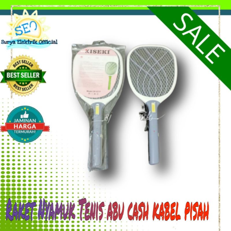 Raket pemukul nyamuk model kipas besar kabel cash pisah