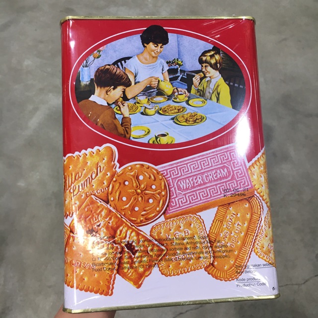 Biskuit Khong Guan Kaleng Kotak 1600gr