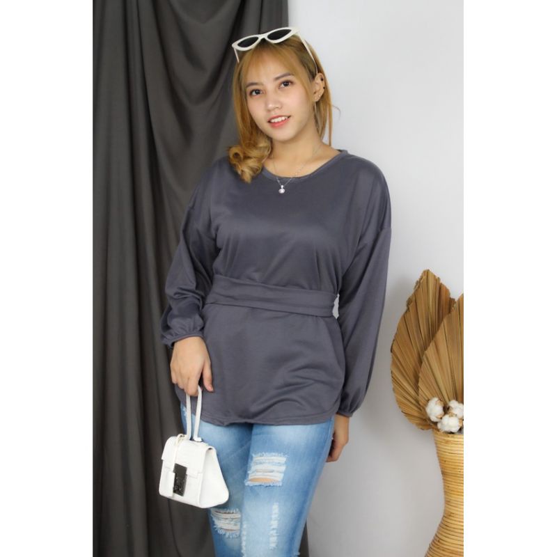 (COD)Aprilia Top Blouse//Blouse Wanita