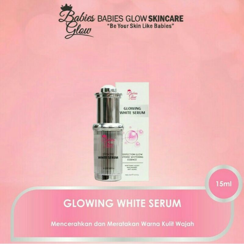 Glowing Whitening Serum Babiesglow