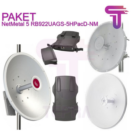 Paket NetMetal 5 RB922UAGS-5HPacD-NM + Antena Dish