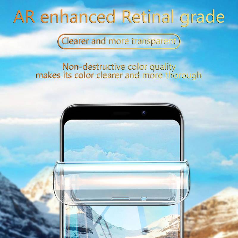 Hydrogel Film for huawei p smart 2018 Z S plus pro 2019 2020 2021 screen protector phone protective film on the Not Glass