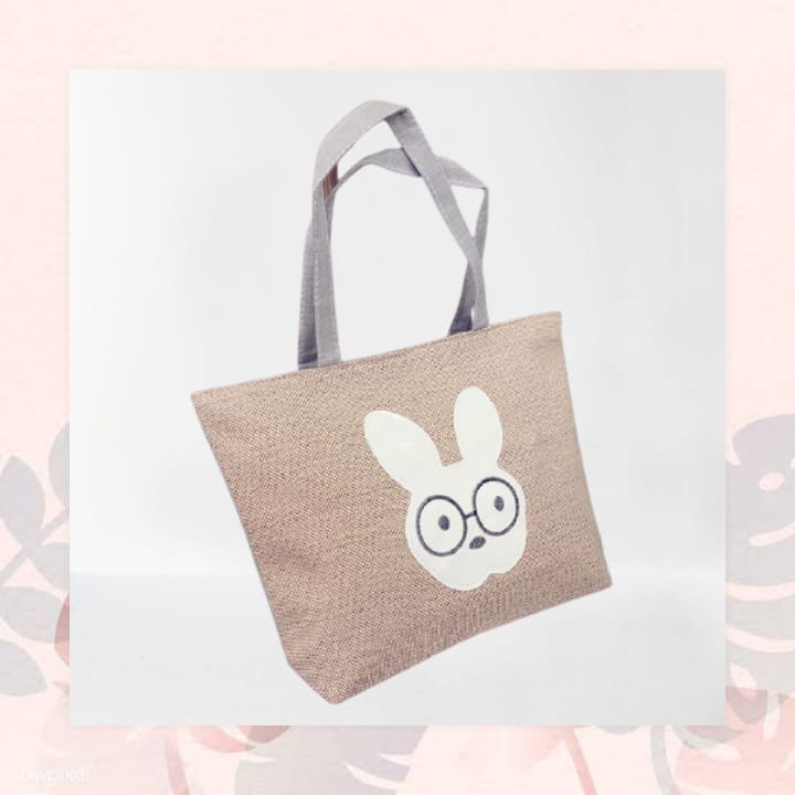 YA 454 - Tas tote bun-bun cute MOCA