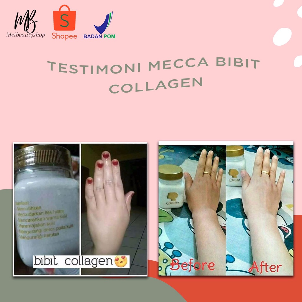 Mecca Anugrah Collagen Body Lotion by SYB Original 100% (Bitcol) | Pemutih Tubuh | Pelembab | BPOM