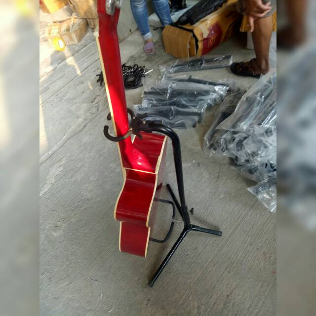 Promo Stand gitar cowboy import akustik  / elektrik