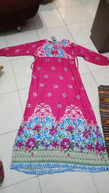 Gamis Batik Cantik Dingin Halus