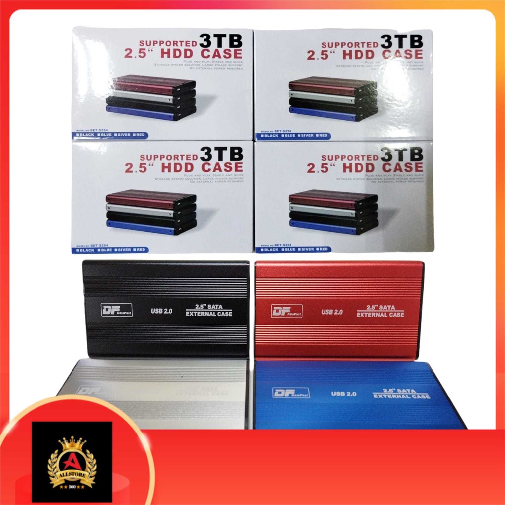 Casing Hardisk External 2.5" SATA USB 2.0 HDD/  CASING HDD Enclosure