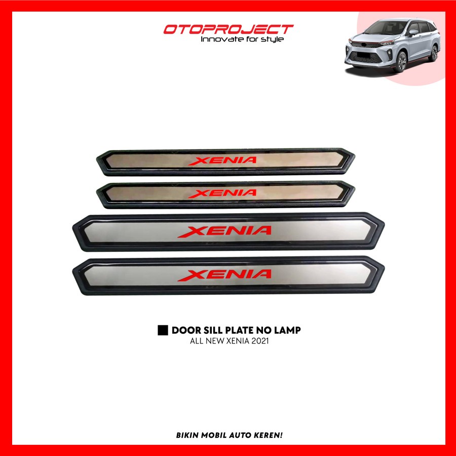 SILL PLATE SAMPING XENIA 2021 TANPA LAMPU ORI DESIGN