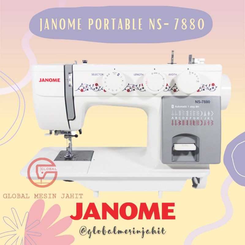 Mesin Jahit Janome NS-7880
