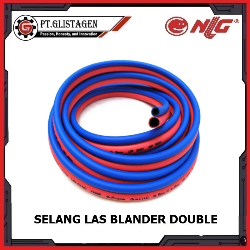 Selang Las Double Twin Welding Hose Blender Las Potong Karbit OXY NLG