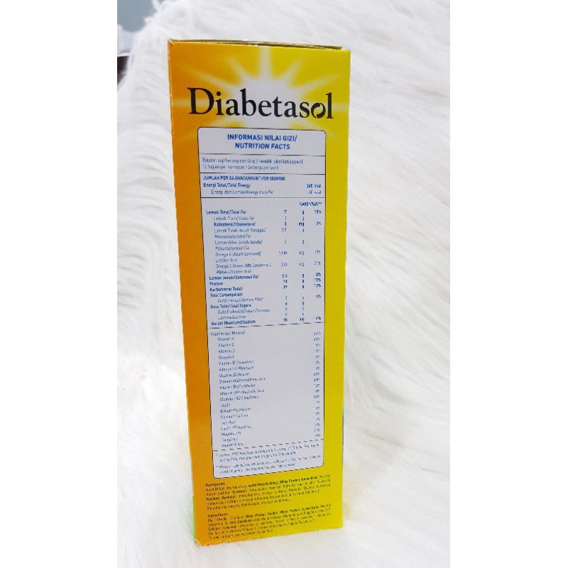 DIABETASOL 570 GR RASA VANILA DAN COKLAT