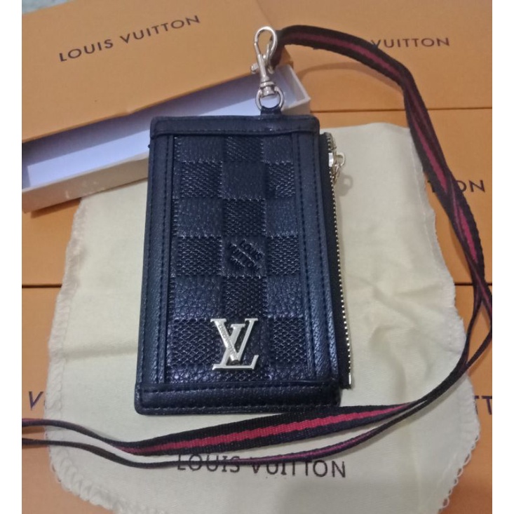 

DOMPET ID CARD LV /LANYARD ID CARD MULTi WALET BAHAN IMPORT