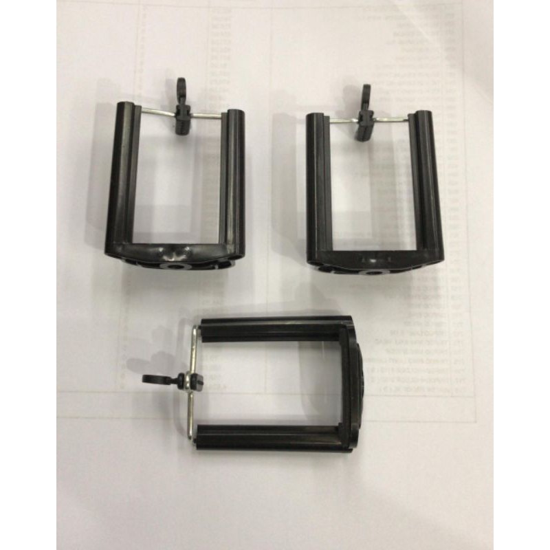 (GROSIRAN) Kepala Tripod Tongsis HP Smartphone - Clamp Holder U Universal Medium