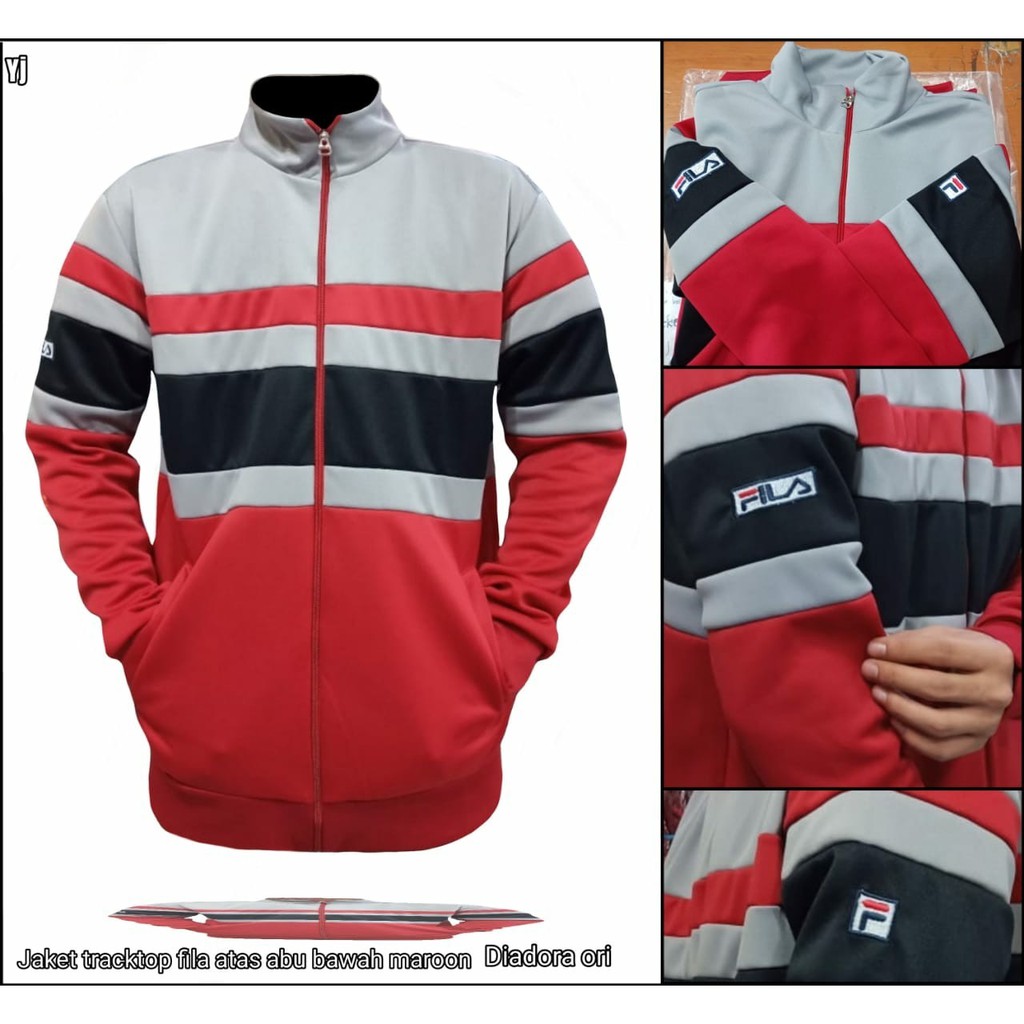 JAKET TRACKTOP CASUAL PREMIUM MURAH FILA LIMITED EDITION 2