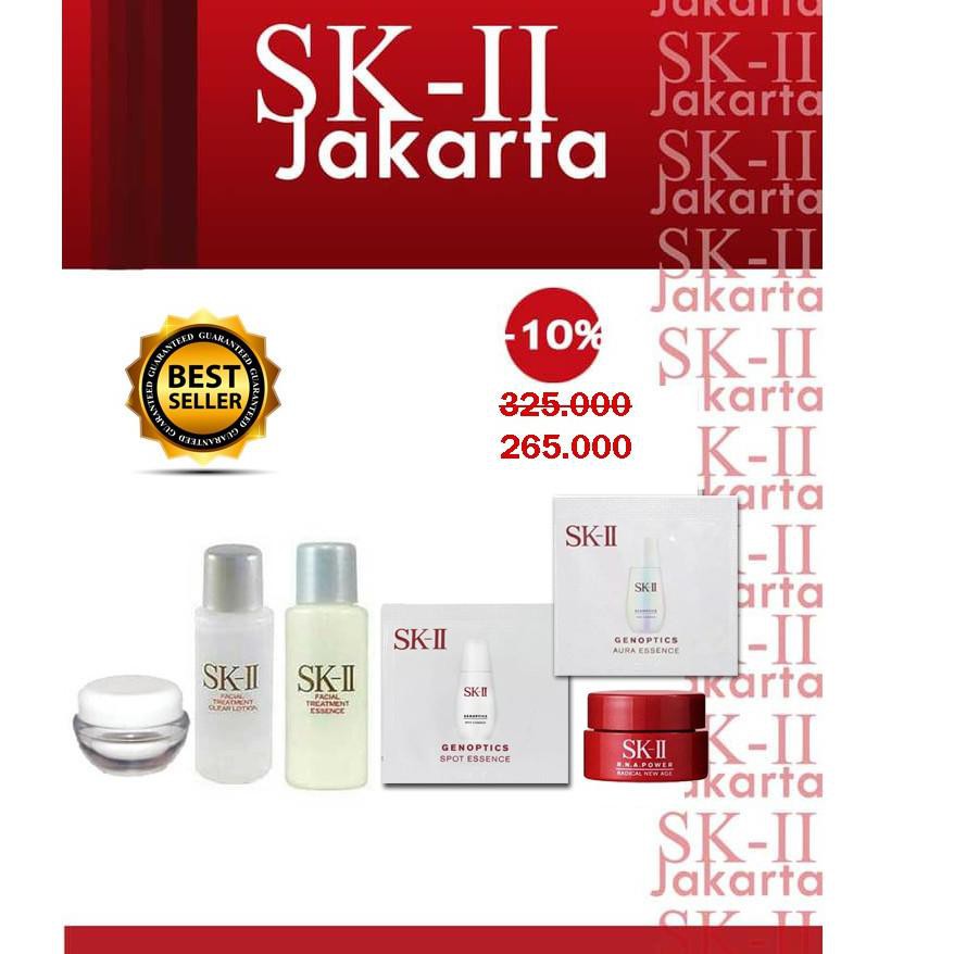 Bagus Dipakai.. SK-II Paket whitening /anti flek membandel mini