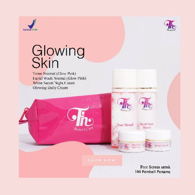 Paket Glowing Dosis Tinggi / Glow Express / Glowing cepat / FH Beauty Care