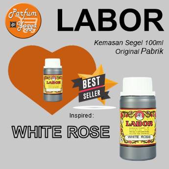 BIBIT PARFUM MURNI LABOR WHITE ROSE 100 ML - BEST SELLER