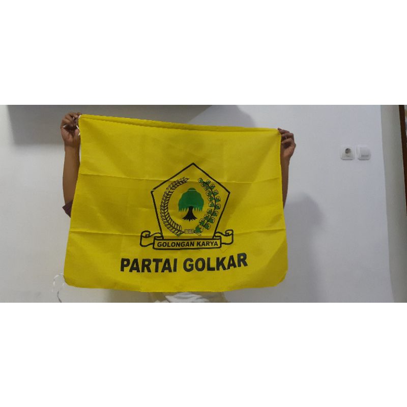 Jual Bendera Partai Golkar Ukuran 60 X 90 Cm Isi 100 Pcs Shopee Indonesia