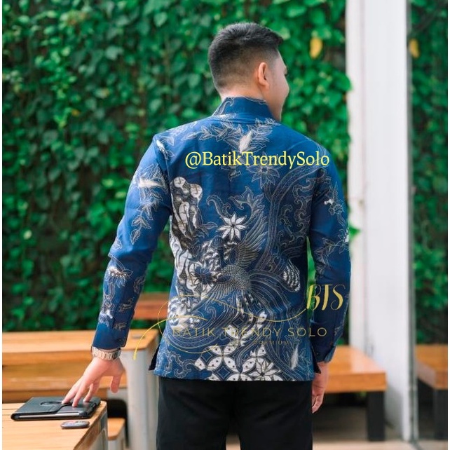 Hem  Kemeja Baju Batik Pria Cowok Laki Laki Slimfit Full Lapis Furing Lengan Panjang Lengan Pendek Original Asli Batik Jumanta Solo Laweyan Size S M L Xl XXL  16