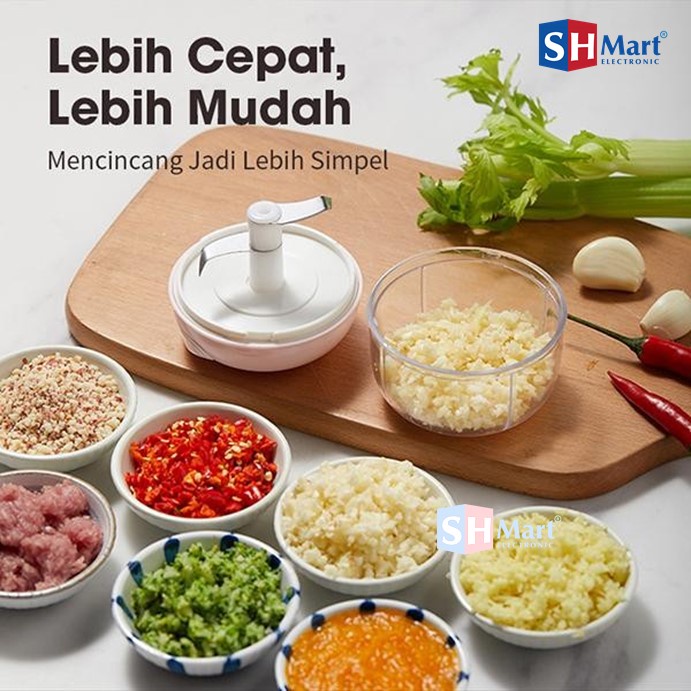 SAMONO Blender Manual Alat Penggiling Penghalus Bumbu Pisau Samono SW-L3