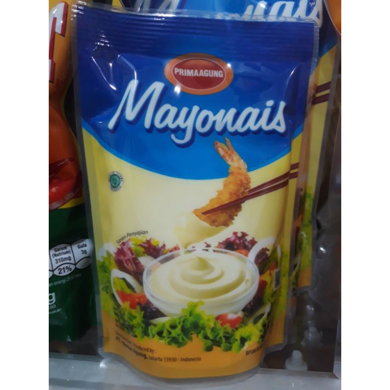 

Mayonais Prima Agung 250gr