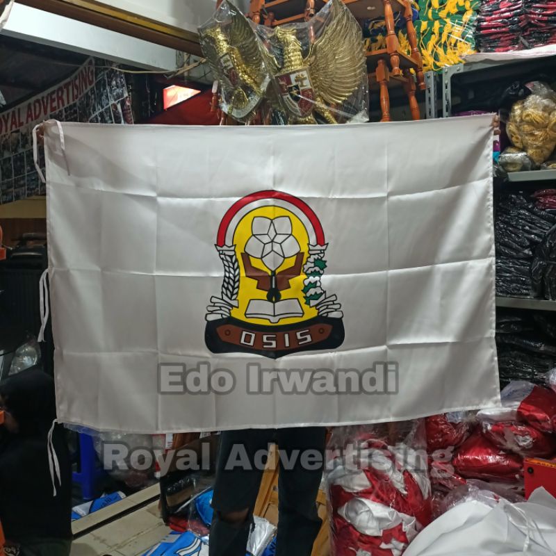 

Bendera OSIS SMP Ukuran 90 x 135 cm Ready Stock Berkualitas