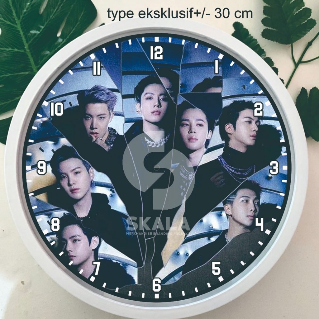 Jual Jam Dinding BTS Jam Dinding Kpop Jam BTS Jam Kpop Custom