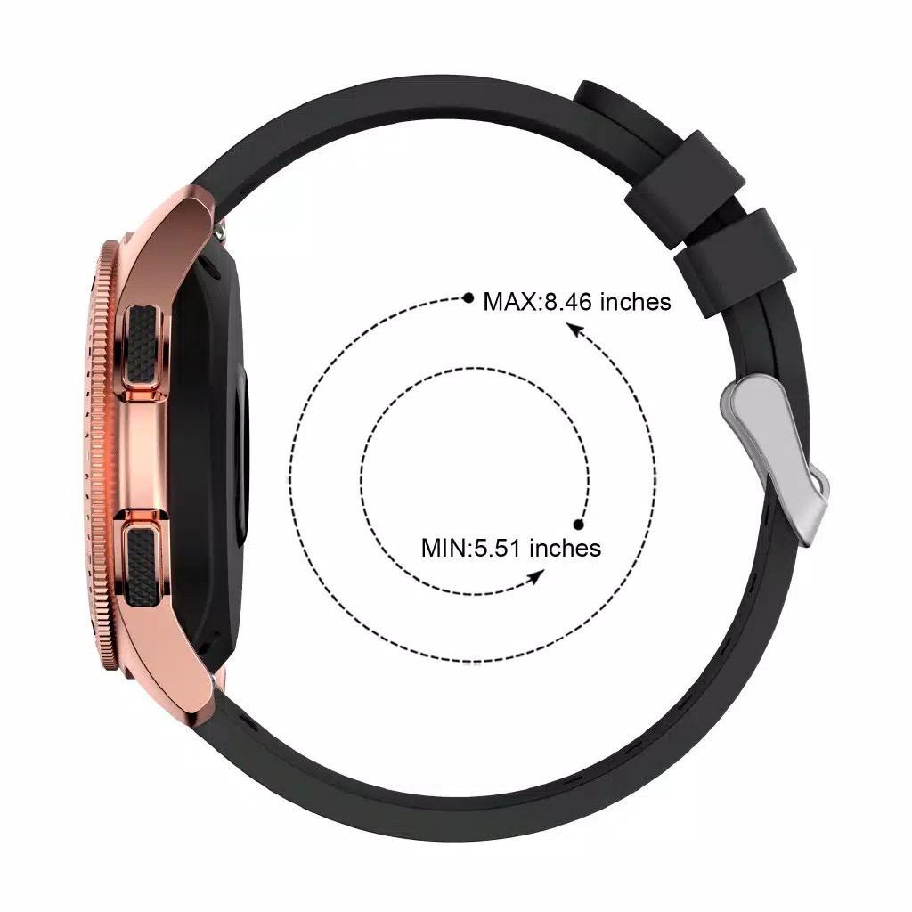 Silikon Strap 20mm universal for Amazfit GTS 1 2 3 E Mini / BIP U S Lite PRO GTR42 dll (Tali Silicone Jam Smartwatch Silicon)