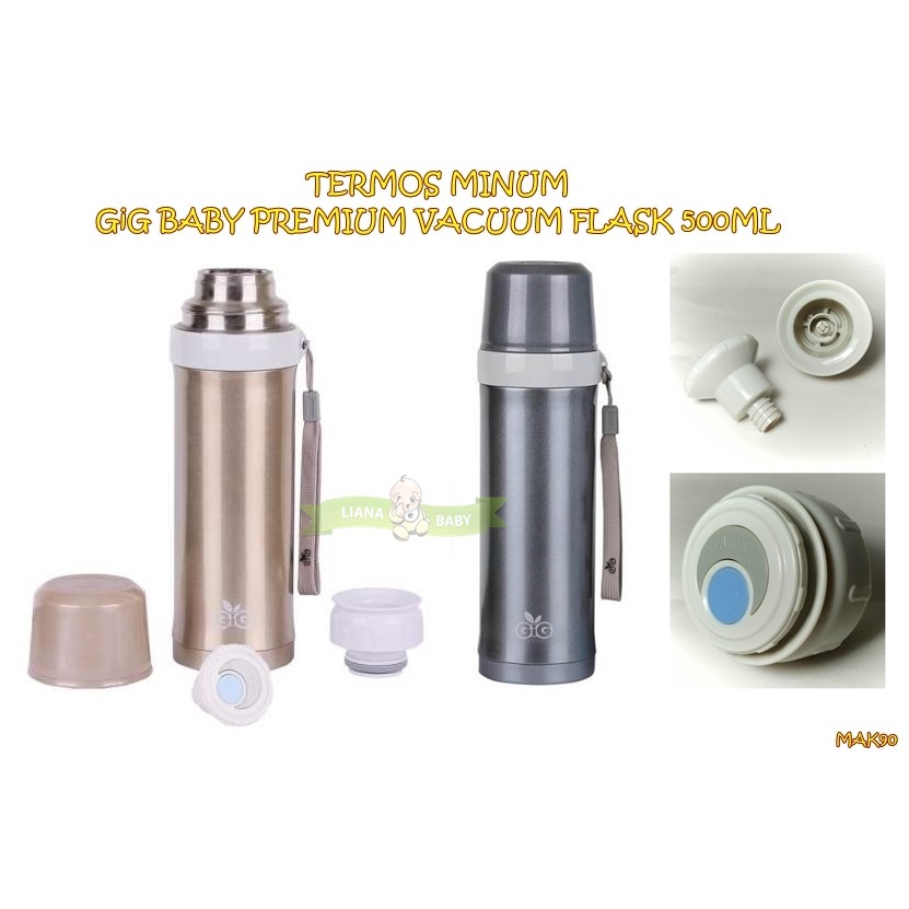 MAK90 TERMOS MINUM GiG BABY PREMIUM VACUUM FLASK 500ML