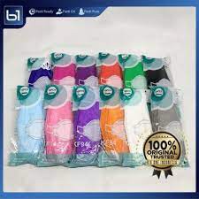 Masker KF94 Hijab Headloop 4ply isi 10 pcs