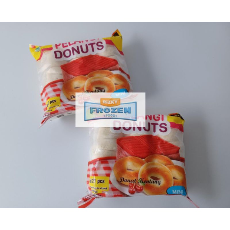 

Donat Kentang Mini isi 21 | Besar isi 10