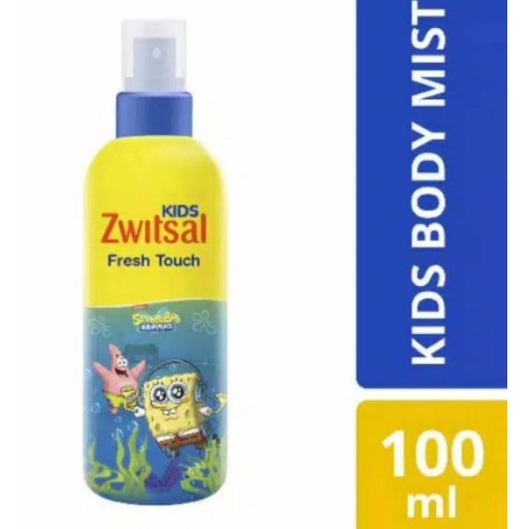 ZWITSAL Eau de Toilette Body Mist for Adult Dewasa Parfum Perfume Cologne100 ML (RANDOM), Body Mist Fresh Touch 100 ml