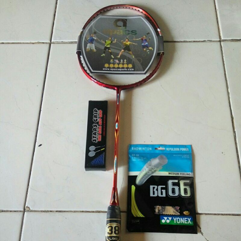 Raket apacs super series T paket