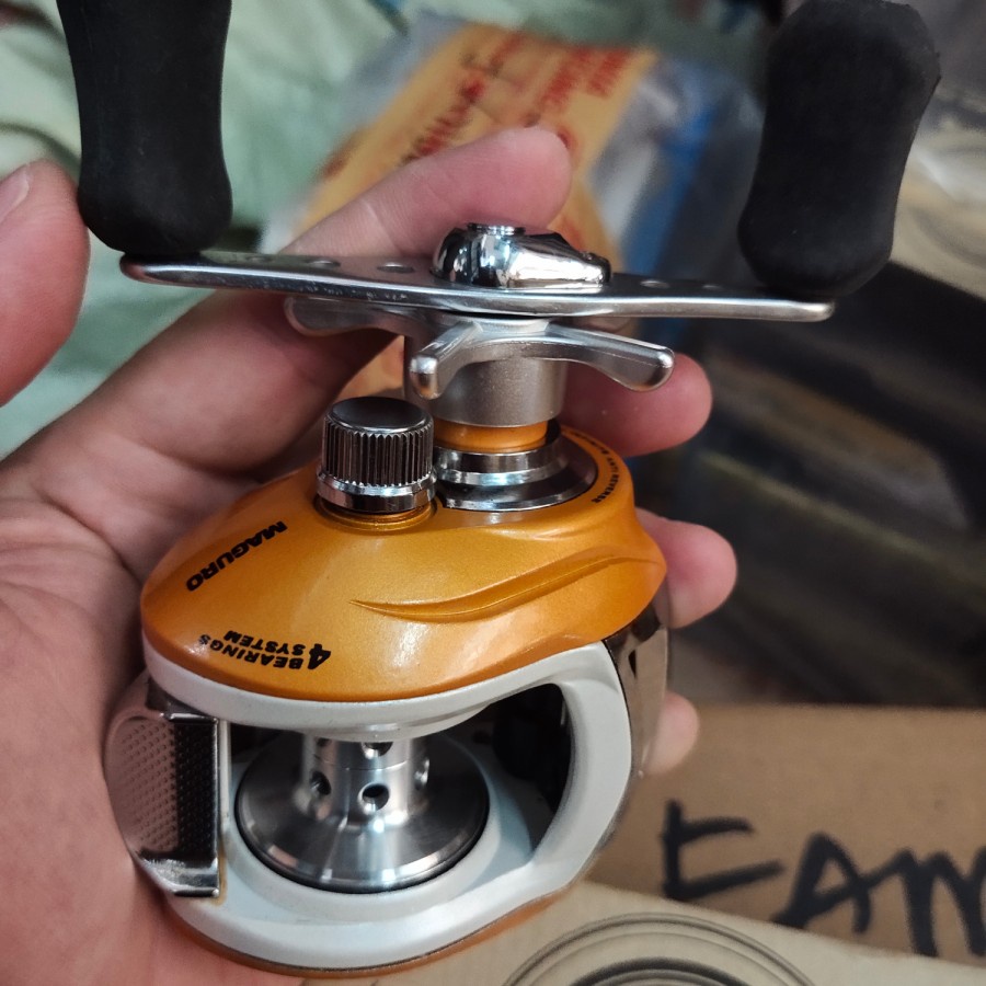 Rel reel pancing bc maguro phantom 101-Gulungan Senar Rell Sungai-Rawa-laut