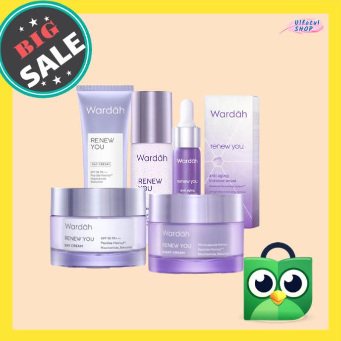 [HEMAT] Paket Wardah Renew You Anti Aging 5in1 lawan penuaan & kerutan