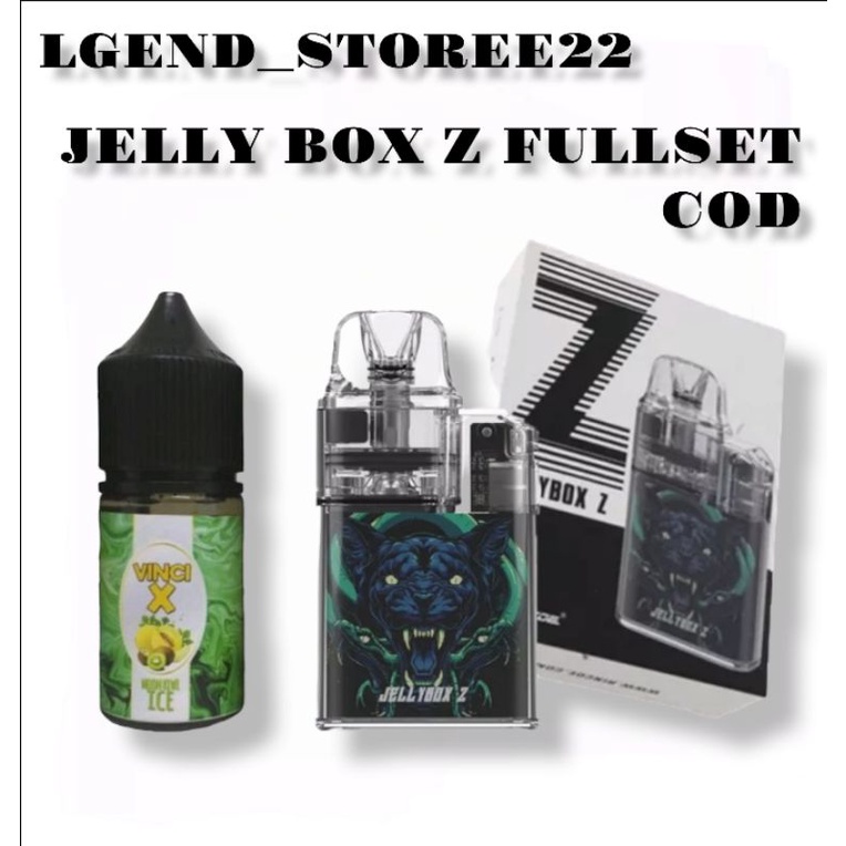 Terbaru (COD) (COD) elektronik kecil lainnya TERLARIS 100% originall vep p0d / JELLY BOX Z full sett siap pakai!! My one jaya