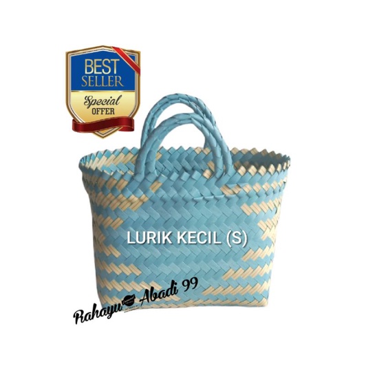 Tas Anyaman Plastik Lurik KECIL untuK berkat  Parcel Berkat hampers Tahlilan Sembako