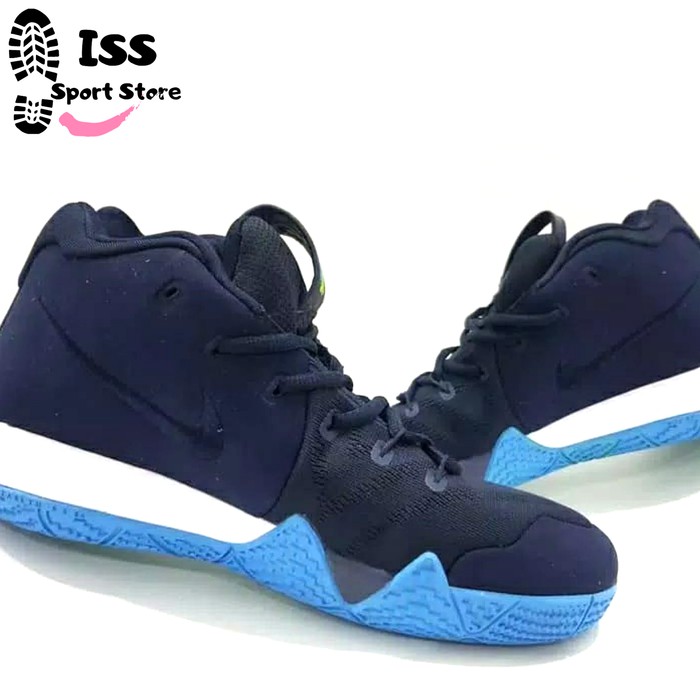 Sepatu Basket - Nike Kyrie Irving 4 EP Basketball Shoes Navy Blue - -
