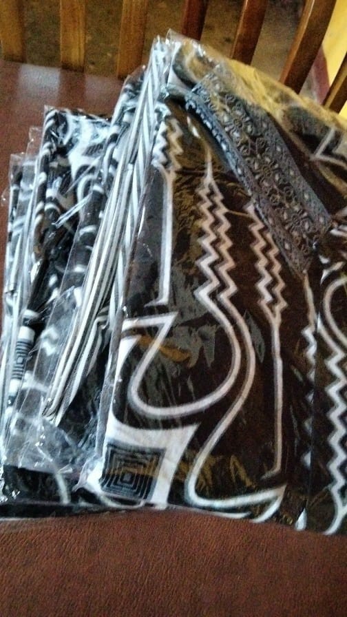 Tey-17 Batik Wanita Asj Sa Hrb026 Kenongo Kemeja Tosca Pendek