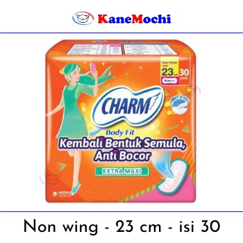 Charm Body Fit Extra Maxi Non Wing 23 cm isi 30