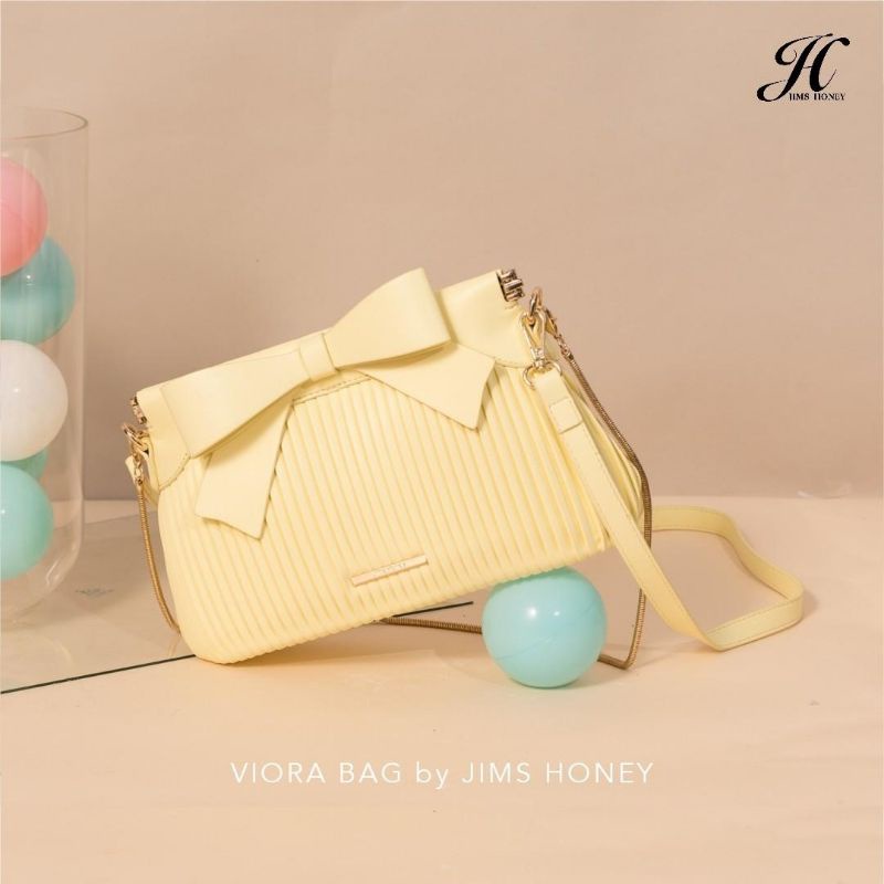 FREE EXCLUSIVE BOX TAS SELEMPANG WANITA JIMS HONEY JH VIORA BAG PENUTUP MAGNET KADO CEWEK UNIK MURAH