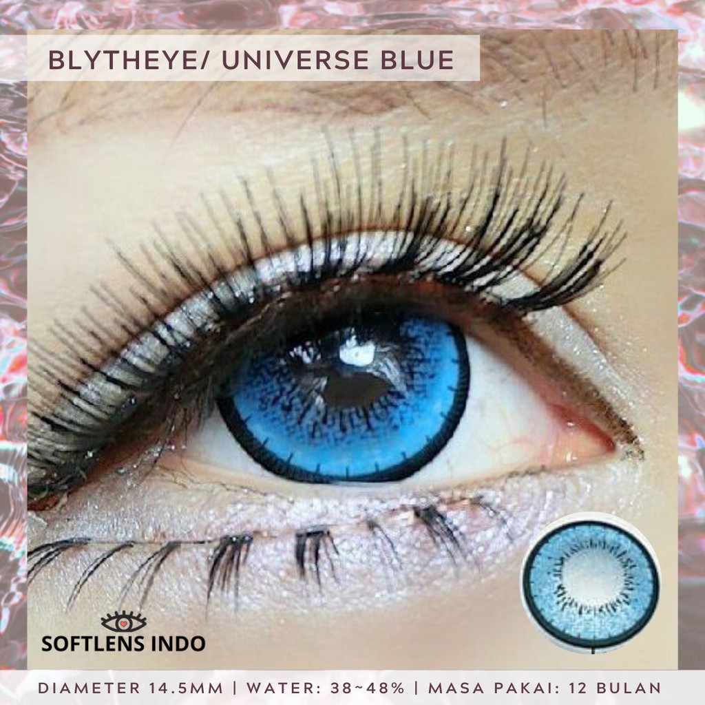 Softlens Princess universe/ EOS Blytheye blue/ biru