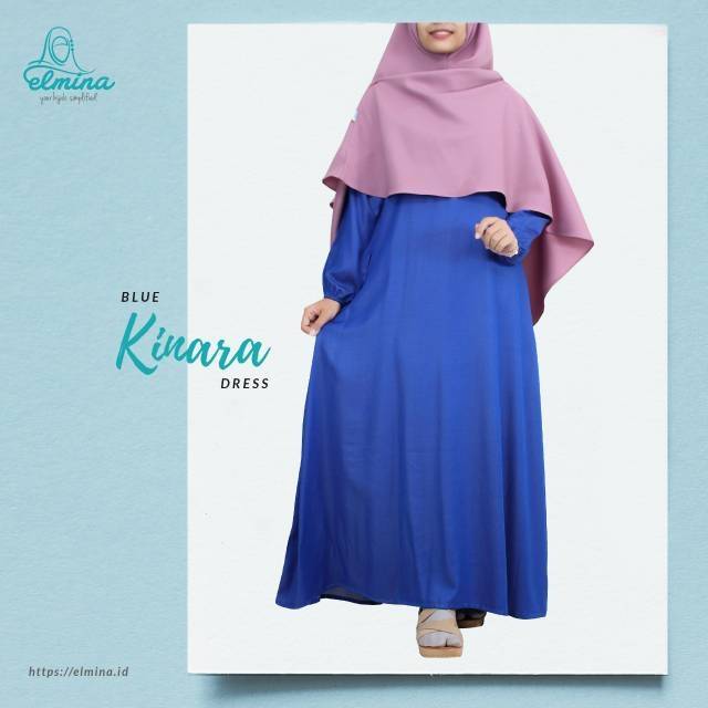 ELMINA Gamis / Dress Daily Muslimah KINARA