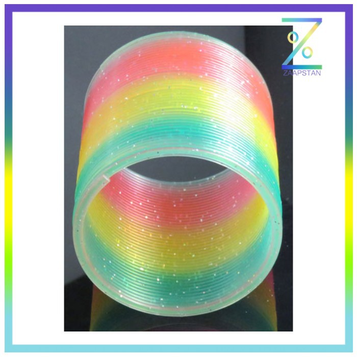 Qixing Toys Slinky Spring Rainbow - Multi-Color