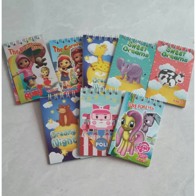 

NOTEBOOK/Memo kecil lucu/ memo mini lucu. DIARY mini. cocok untuk souvenir