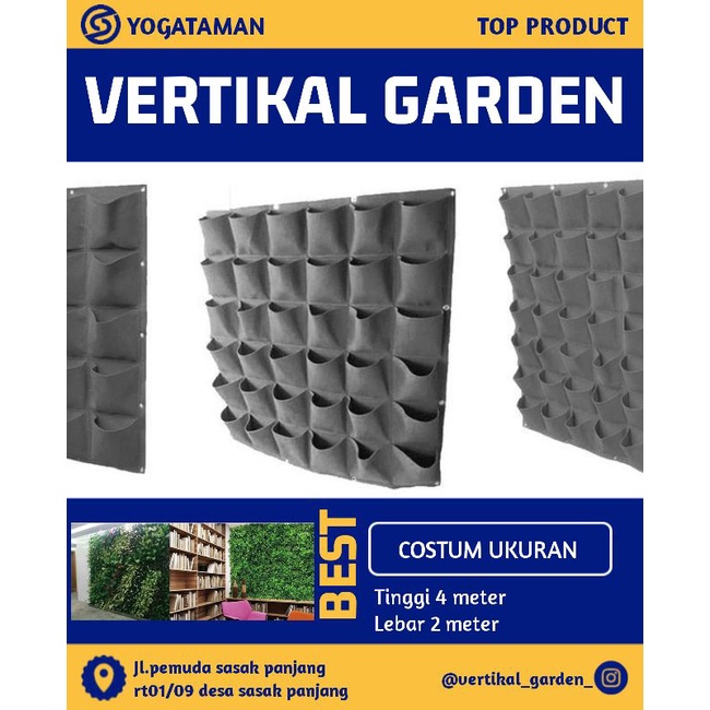 karpet vertical 2x4meter