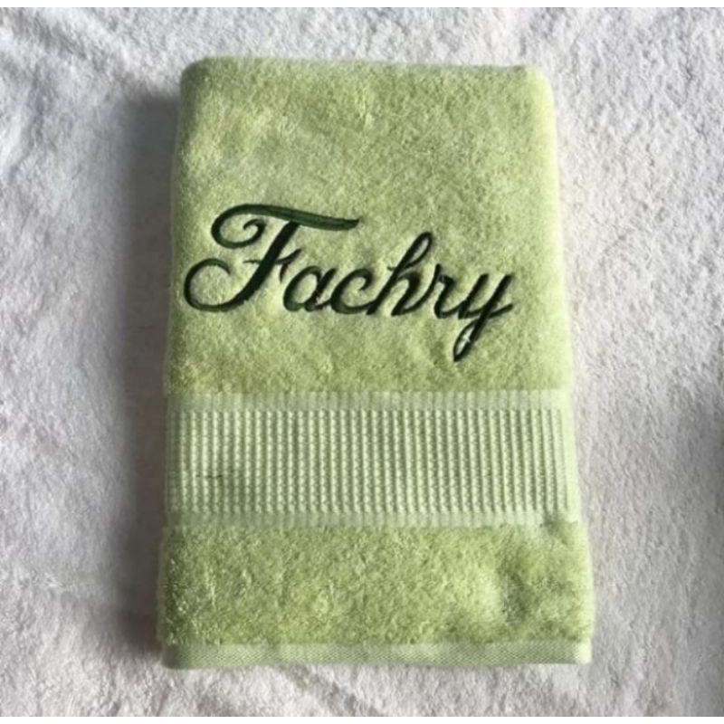 Ongkos Bordir Handuk