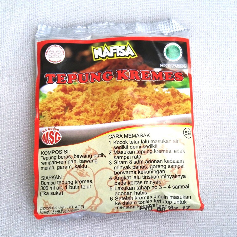 

Nafisa Bumbu Tepung Kremes