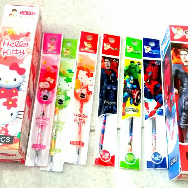 

Gelpen refill vancy karakter