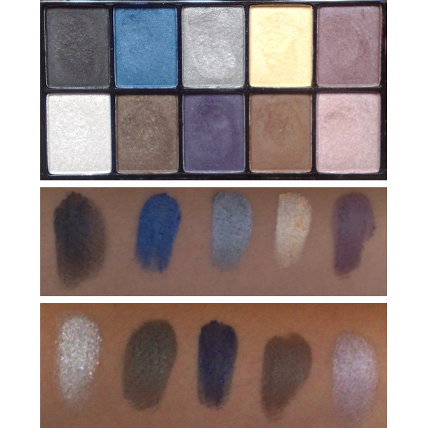 Image of NYX The Runway Collection 10 Color Eyeshadow Palette - Jazz Night #1